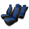 Coprisedili compatibili con Fiat Tipo I, II (1987-2019) - fodere sedili universali - set coprisedili auto - X.R-BL