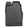 Tappetini Auto in TPE compatibili con Ford Tourneo Custom Van (01.2013-....) - con cambio manuale - tappeti auto neri