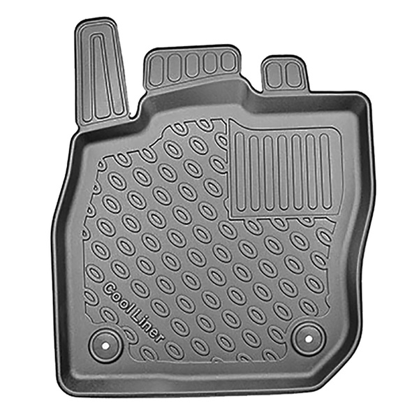 Tappetini Auto in TPE compatibili con Volkswagen Golf VIII mHEV Variant (11.2020-....) - tappeti auto neri