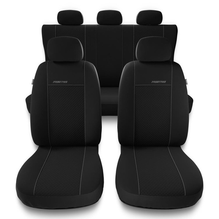 Coprisedili compatibili con Dacia Lodgy (2012-2019) - fodere sedili universali - set coprisedili auto - PG-1