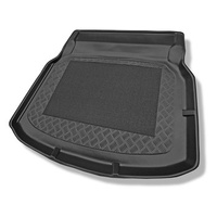 Vasca baule compatibile con Mercedes-Benz Classe C W204 Berlina (04.2007-02.2014) - sedile posteriore ribaltabile; senza cavità sinistra - tappetino per bagagliaio - tappeto bagagliaio per auto