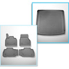 Completo di tappetini e tappetino per bagagliaio TPE per: BMW iX i20 11.2021-.... (SUV)