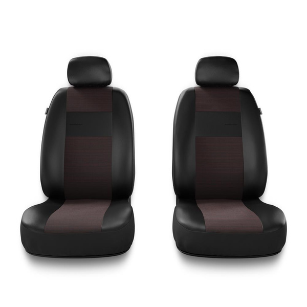 Coprisedili compatibili con Peugeot Bipper (2009-2016) - fodere sedili universali - set coprisedili auto - EXL-5