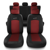 Coprisedili compatibili con Jeep Compass I, II (2007-....) - fodere sedili universali - set coprisedili auto - S-RD