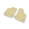 Premium tappetini auto in velluto compatibili con Volkswagen Polo III Classic, Hatchback, Variant (1994-2001) - tappeti auto beige