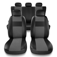 Coprisedili compatibili con Audi Q5 I, II (2008-2019) - fodere sedili universali - set coprisedili auto - EXL-2