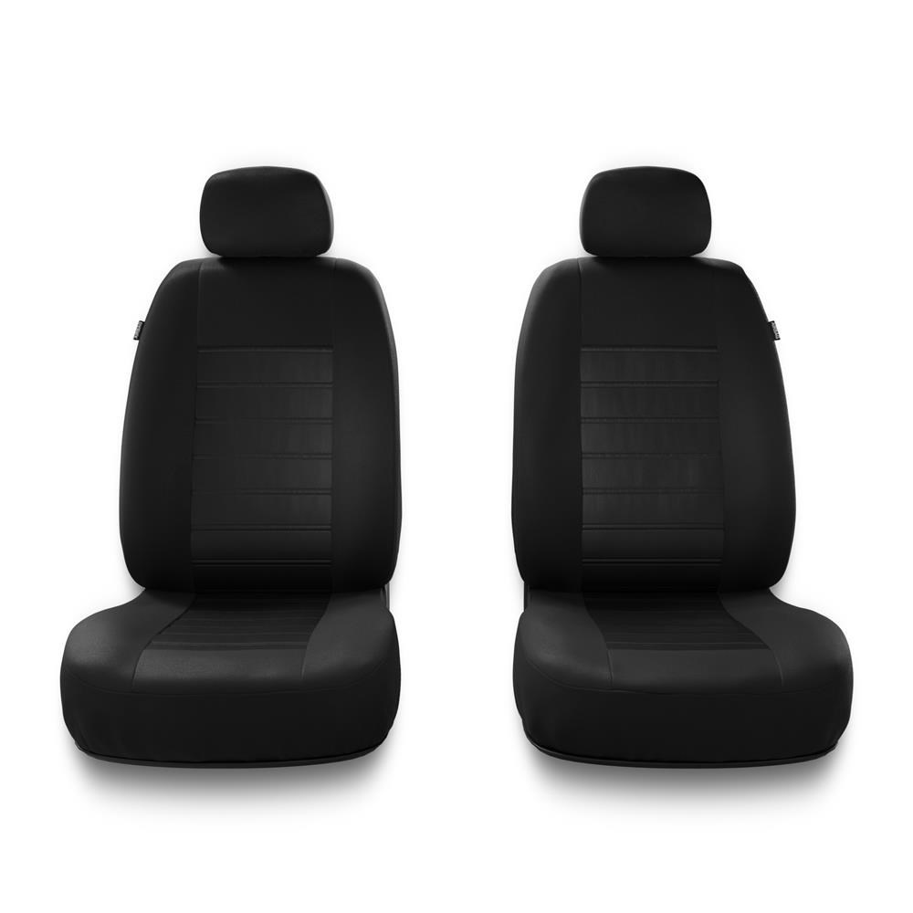 Coprisedili compatibili con Nissan Qashqai I, II (2007-2019) - fodere  sedili universali - set coprisedili auto - MD-3 Motivo 2 (nero)
