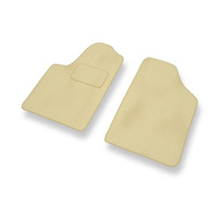 Premium tappetini auto in velluto compatibili con Citroen Berlingo I (1996-2007) - tappeti auto beige