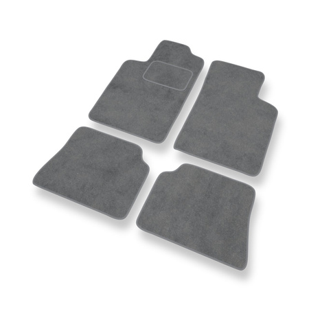 Premium tappetini auto in velluto compatibili con Renault Megane I (1995-2002) - tappeti auto grigio