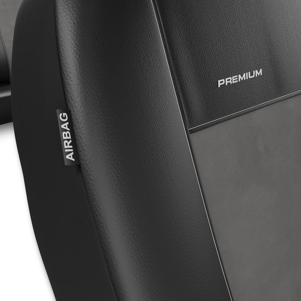 Coprisedili compatibili con Mitsubishi Space Star (2014-....) - fodere sedili universali - set coprisedili auto - PR1