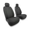 Coprisedili anteriori compatibili con Citroen C5 I, II (2000-2017) - fodere sedili universali - set coprisedili auto - 2UNE-1