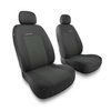 Coprisedili anteriori compatibili con Seat Ibiza I, II, III, IV, V (1984-2019) - fodere sedili universali - set coprisedili auto - 2UNE-1