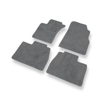 Premium tappetini auto in velluto compatibili con Mercedes-Benz Classe M W163 (1997-2005) - tappeti auto grigio