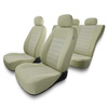 Coprisedili compatibili con Chevrolet Cruze I, II (2008-2019) - fodere sedili universali - set coprisedili auto - MD-8