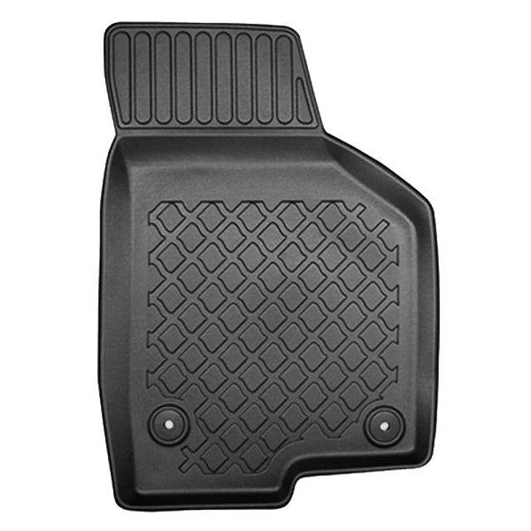 Tappetini Auto in TPE compatibili con Volkswagen Jetta Berlina (01.2011-2018) - tappeti auto neri