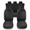 Coprisedili compatibili con Citroen C3 Aircross I, II (2017-....) - fodere sedili universali - set coprisedili auto - UNE-3