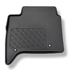 Completo di tappetini e tappetino per bagagliaio TPE per: Land Rover Discovery V 03.2017-.... (SUV) - 5/7 posti; terza fila abbassata