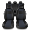 Coprisedili compatibili con Alfa Romeo 145 (1994-2000) - fodere sedili universali - set coprisedili auto - EXL-6