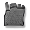 Tappetini Auto in TPE compatibili con Audi Q3 F3 SUV, Sportback (09.2019-....) - anche per la versione ibrida TFSI e Plug-in Hybrid - tappeti auto neri