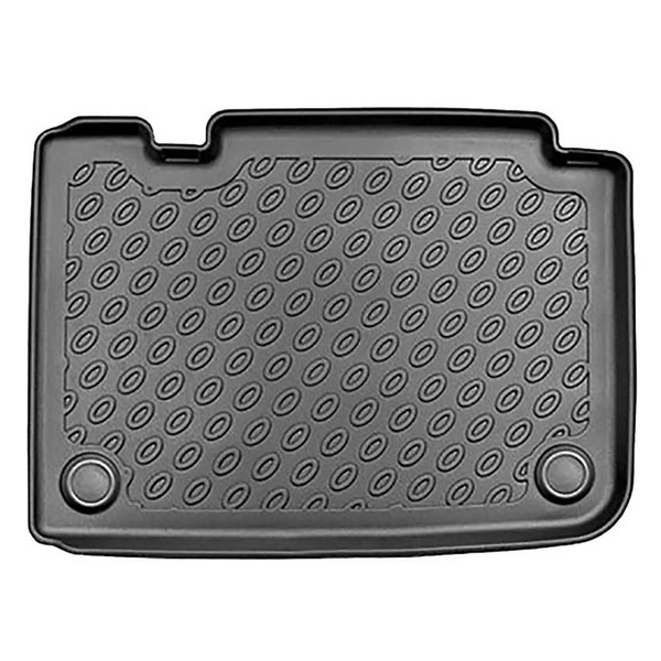 Completo di tappetini e tappetino per bagagliaio TPE per: Tesla Model S 07.2012-03.2015 (Liftback) - bagagliaio posteriore; 2 ruote motrici