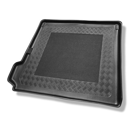 Vasca baule compatibile con Citroen C4 Grand Spacetourer Monovolume (09.2013-06.2022) - 7 posti; sedili 3a fila abbassati - tappetino per bagagliaio - tappeto bagagliaio per auto