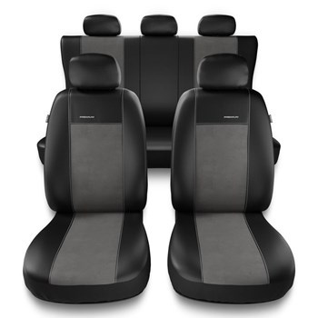 Coprisedili compatibili con Alfa Romeo 156 I, II (1997-2007) - fodere sedili universali - set coprisedili auto - PR1