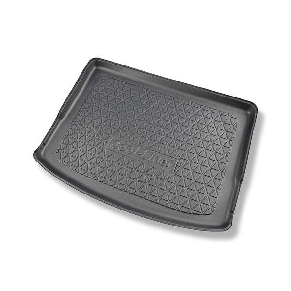 Vasca baule compatibile con Mitsubishi Eclipse Cross SUV (01.2018-....) - non per versione Plug-in ibrida - tappetino per bagagliaio - tappeto bagagliaio per auto