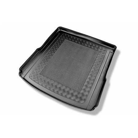 Vasca baule compatibile con Audi A6 C8 4H Avant (09.2018-....) - inclusi i modelli con barre di fissazione; anche per la versione Quattro; non per versione TFSI e plug-in hybrid - tappetino per bagagliaio - tappeto bagagliaio per auto