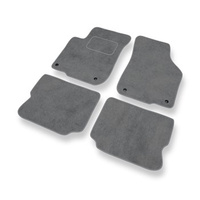 Premium tappetini auto in velluto compatibili con Seat Leon I (1998-2006) - tappeti auto grigio