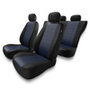 Coprisedili compatibili con Mazda 2 I, II, III, IV (2003-....) - fodere sedili universali - set coprisedili auto - PF-BL