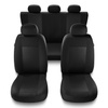 Coprisedili compatibili con Alfa Romeo 145 (1994-2000) - fodere sedili universali - set coprisedili auto - MD-1