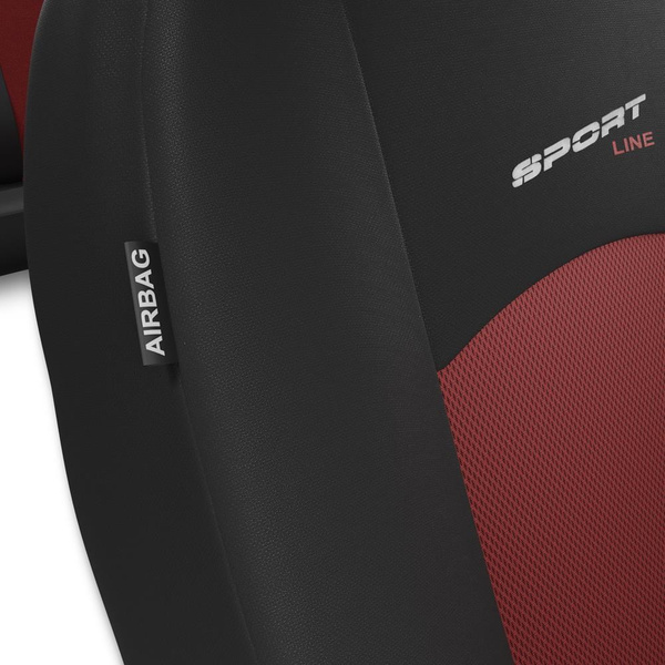 Coprisedili compatibili con Alfa Romeo Giulietta (2010-2020) - fodere sedili universali - set coprisedili auto - S-RD