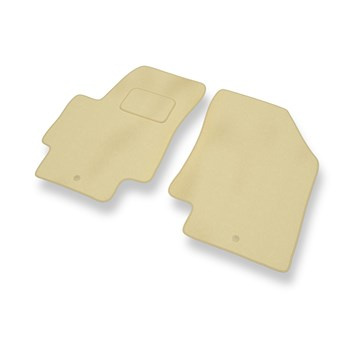 Premium tappetini auto in velluto compatibili con Hyundai Accent III (2006-2011) - tappeti auto beige