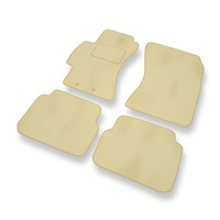 Premium tappetini auto in velluto compatibili con Subaru Impreza III (2007-2011) - tappeti auto beige