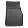 Tappetini Auto in TPE compatibili con BMW 3 F31 Touring (12.2012-02.2019) - senza X-drive - tappeti auto neri