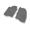 Premium tappetini auto in velluto compatibili con Mitsubishi Galant VIII (1996-2006) - tappeti auto grigio