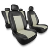 Coprisedili compatibili con Alfa Romeo 146 (1994-2001) - fodere sedili universali - set coprisedili auto - CM-BE