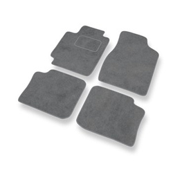 Premium tappetini auto in velluto compatibili con Toyota Camry V (2002-2006) - tappeti auto grigio