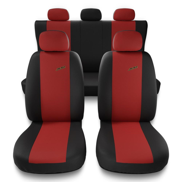 Coprisedili compatibili con Alfa Romeo 145 (1994-2000) - fodere sedili universali - set coprisedili auto - X.R-RD