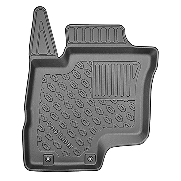 Tappetini Auto in TPE compatibili con Mitsubishi Eclipse Cross Plug-in Hybrid SUV (03.2021-....) - tappeti auto neri