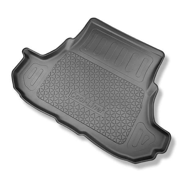 Vasca baule compatibile con Dodge Challenger III Coupé (02.2008-....) - tappetino per bagagliaio - tappeto bagagliaio per auto