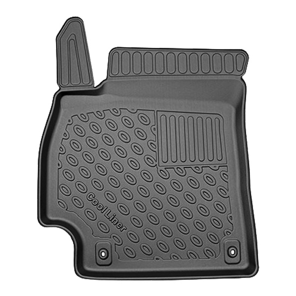 Tappetini Auto in TPE compatibili con Hyundai Elantra VII (CN7) Berlina (01.2021-....) - tappeti auto neri