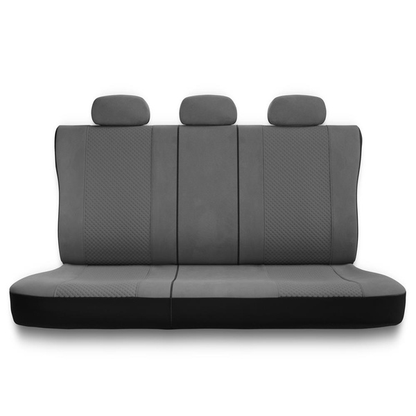 Coprisedili compatibili con Alfa Romeo 166 I, II, III (1998-2007) - fodere sedili universali - set coprisedili auto - PG-2