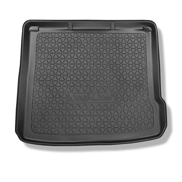 Vasca baule compatibile con Mercedes-Benz GLE SUV (06.2015-10.2018) - tappetino per bagagliaio - tappeto bagagliaio per auto