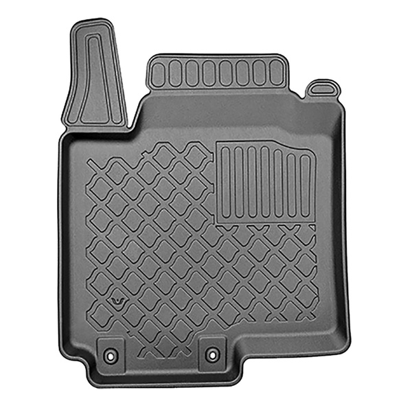 Tappetini Auto in TPE compatibili con Hyundai i20 III BC3 Hatchback (10.2020-....) - tappeti auto neri