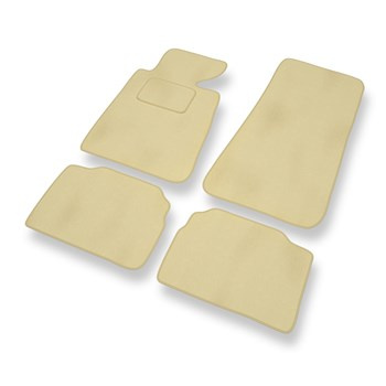 Premium tappetini auto in velluto compatibili con BMW 5 III E34 (1988-1997) - tappeti auto beige