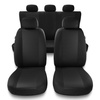 Coprisedili compatibili con Alfa Romeo 156 I, II (1997-2007) - fodere sedili universali - set coprisedili auto - PF-G