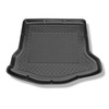 Vasca baule compatibile con Ford Focus III Berlina (05.2011-08.2018) - con ruota di scorta o kit di riparazione - tappetino per bagagliaio - tappeto bagagliaio per auto
