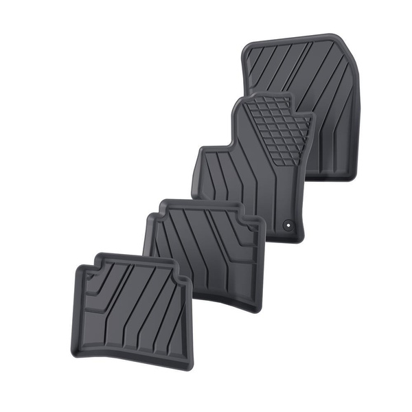 Tappetini Auto in TPE compatibili con Suzuki Swace Kombi (11.2020-....) - tappeti auto neri