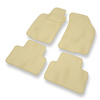 Premium tappetini auto in velluto compatibili con Alfa Romeo GT (2003-2010) - tappeti auto beige